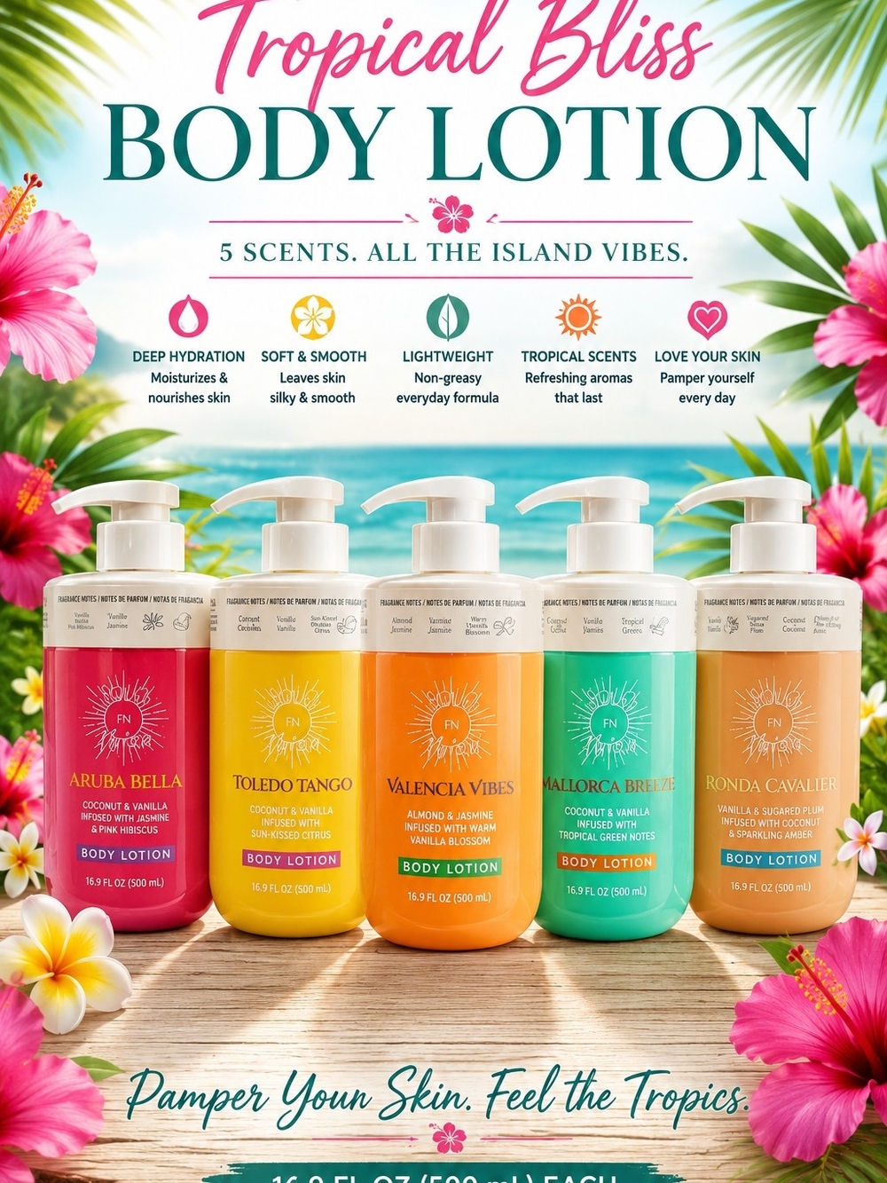 Tropical Body Lotion by Sol en ibiza